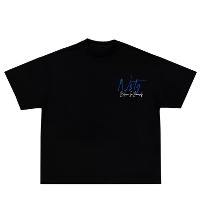 SIGNATURE ROYAL TEE (BLACK)