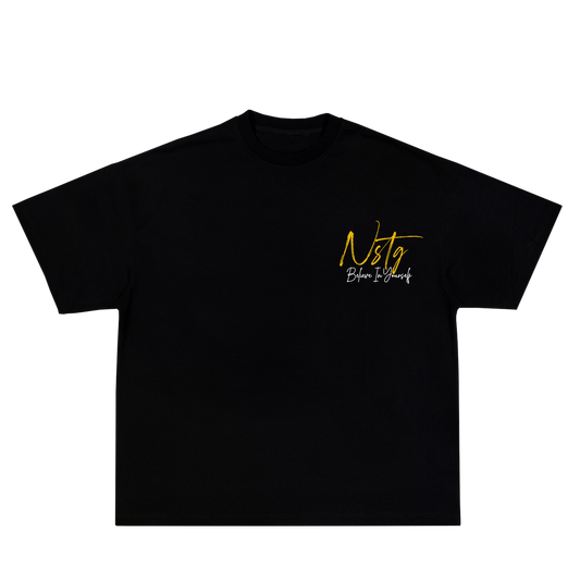 SIGNATURE BUMBLEBEE TEE (BLACK)