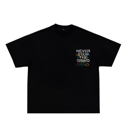 NSTG LUXE MONOLOPY TEE (BLACK)