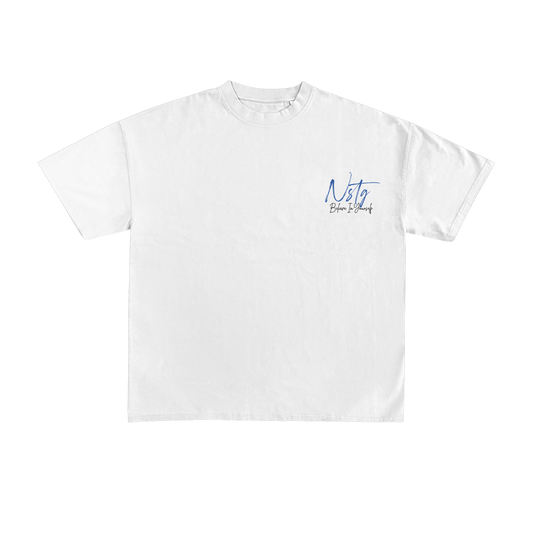 SIGNATURE ROYAL TEE (WHITE)