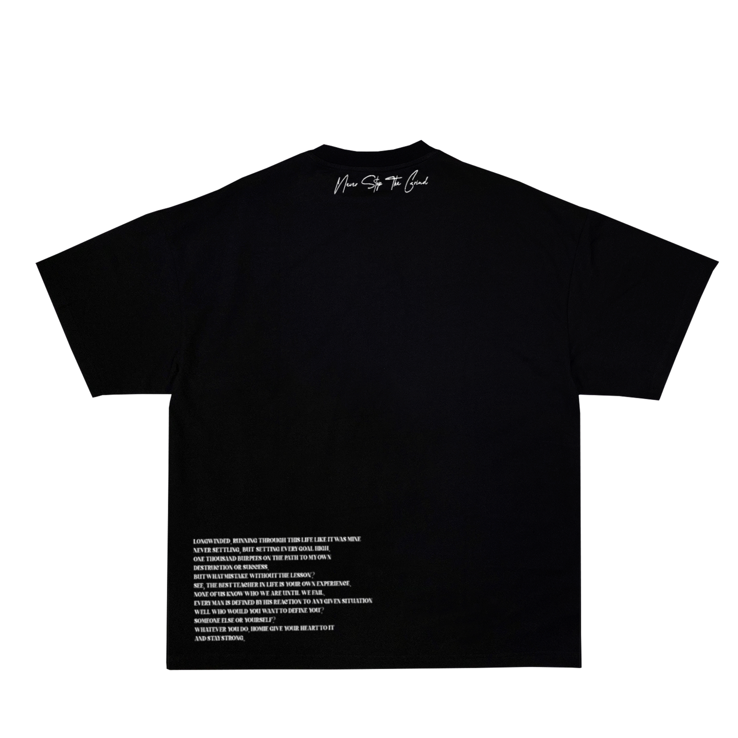 'I DO THIS FOR' TEE (BLACK)